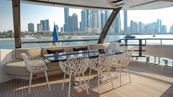 Saffuriya 120ft Superyacht Dubai | AED14,300/hour